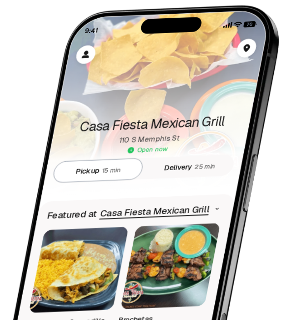 Casa Fiesta Mexican Grill app preview