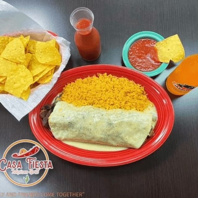 Top Shelf Burrito.