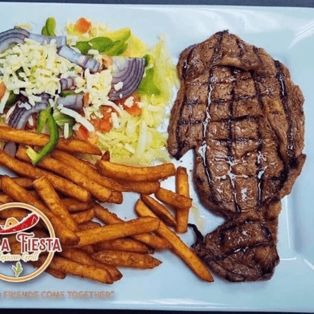 Choose Ribeye or T-Bone Steak.